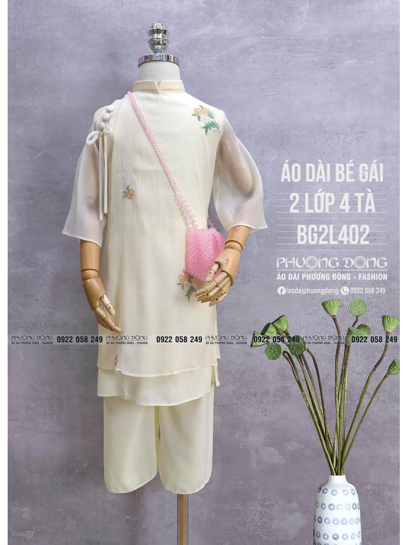 Áo Dài Cách Tân Bé Gái BG2L402